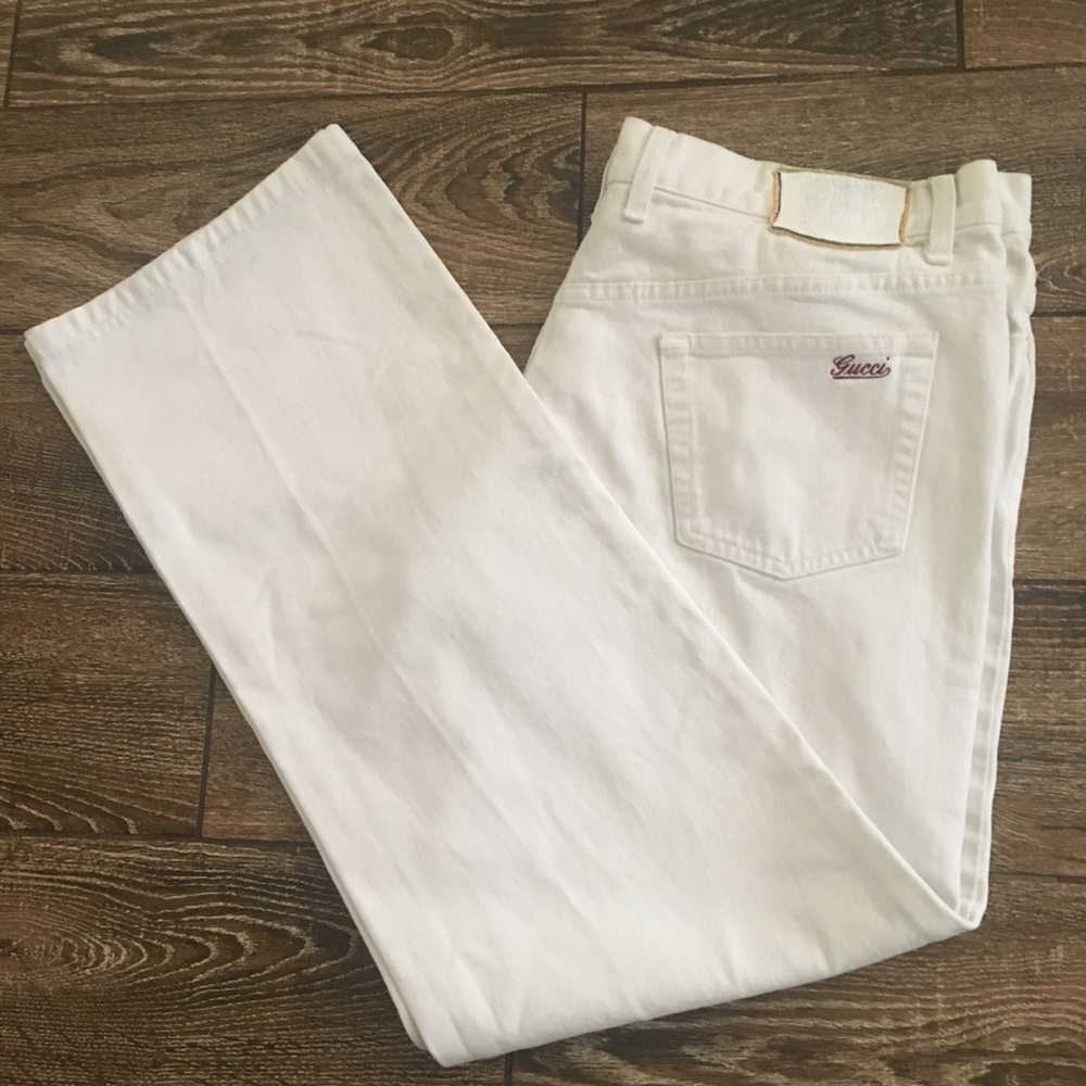 Gucci white jean🎊🎊HOST PICK🎊🎉🔥🔥🎊🎉🎊🎉🎊🔥